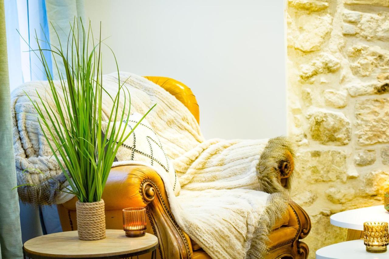Sauna - Le Loft Des Remparts - Flobnb Laon Exterior foto